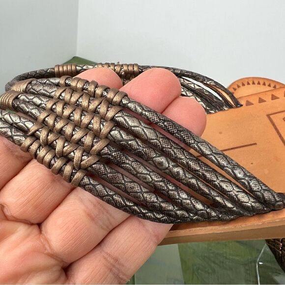 DOLCE VITA Leather Summer Sandals Size 10 - Picture 7 of 8